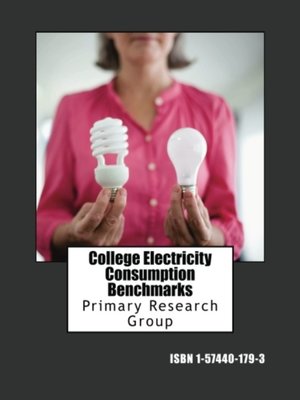 cover image of College Electricity Consumption Benchmarks